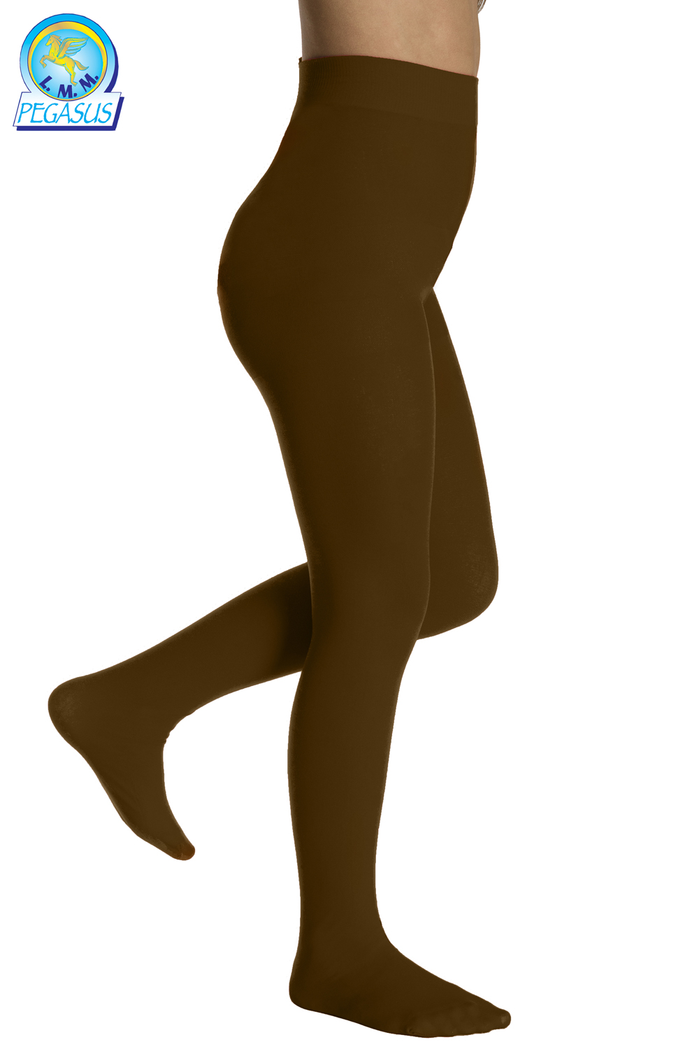 CALZE COLLANT TINTA UNITA BAMBINA MARRONE